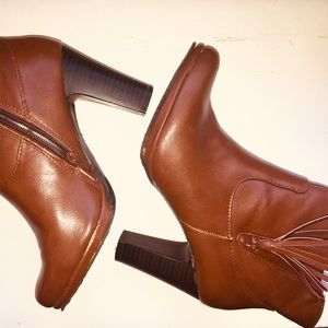 Brown Ankle Boots Size 6.5